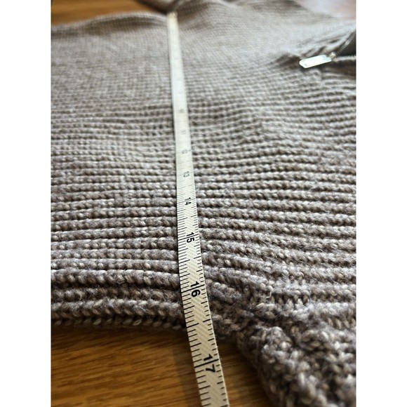 Cupcakes And Cashmere Brown Knit Sweater Dress Size XS - Picture 8 of 8